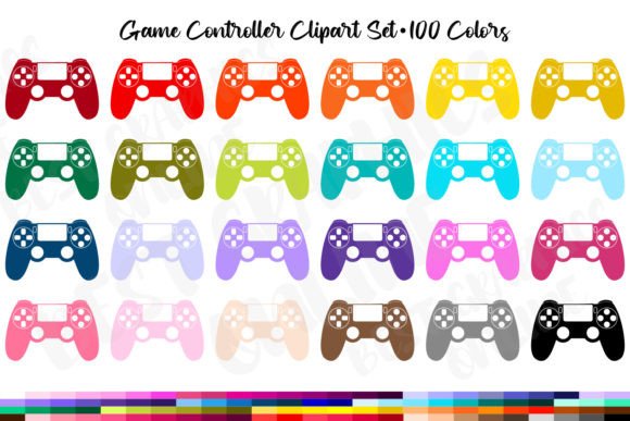 Creative Ways to Use a Game Controller Clipart Set