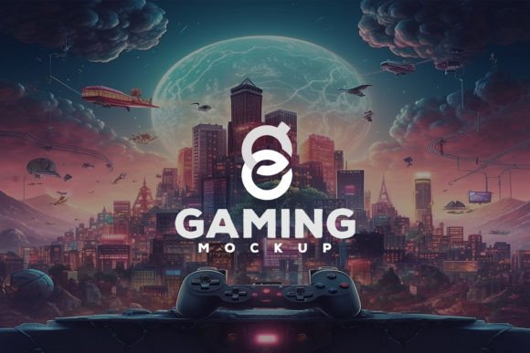 Evaluating the Gaming City Logo Mockup for Creative Professionals