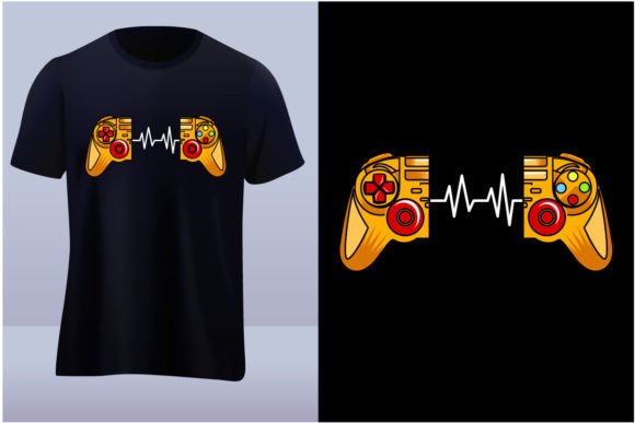 Evaluating the Gaming Heart Console Tshirt Design Bundle