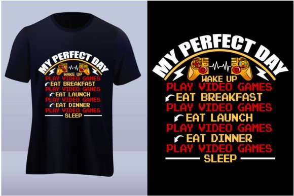 Express Your Gaming Identity with This Graphic Tshirt Design