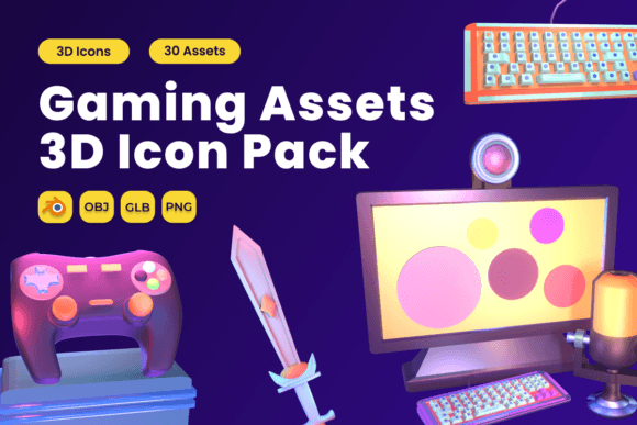 Gaming Asset 3D Icon Pack Vol 5: Evaluating a Premium 3D Asset Collection