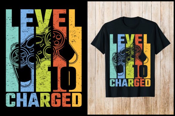 LEVEL 10 CHARGED Gaming T-Shirt: A Strategic Asset for Visual Branding and Community Building