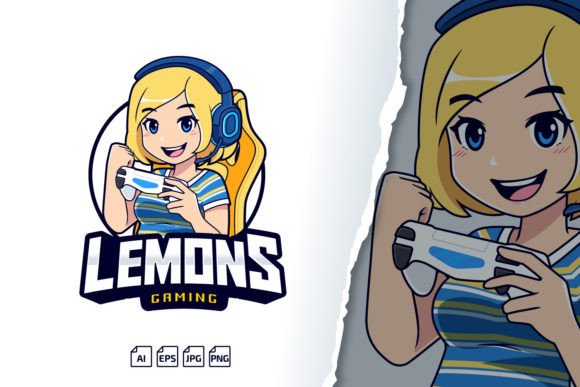The Blonde Gaming Girl Logo: Your Key to Professional Brand Identity