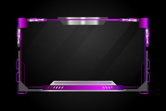 The Power of Purple: Elevating Your Stream with a Gaming Streaming Panel Overlay Purple