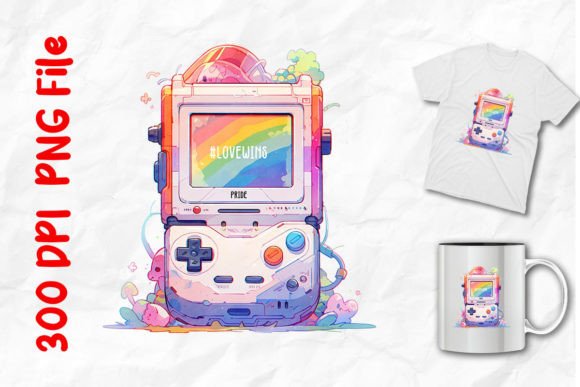 Unlocking Creativity with a Rainbow Retro Gaming Console
