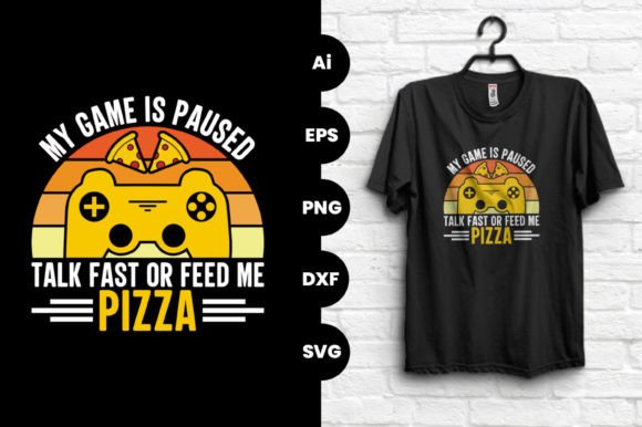 Why the “My Game is Paused” Gaming T-Shirt Design Belongs in Every Player’s Wardrobe